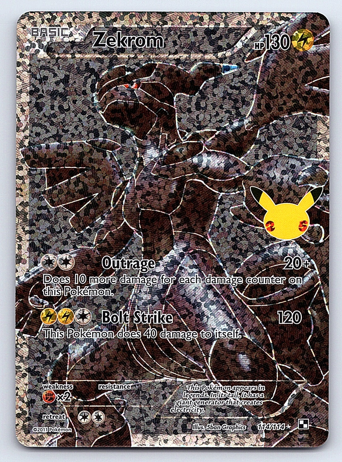 Zekrom 114/114 – Celebrations: Classic Collection