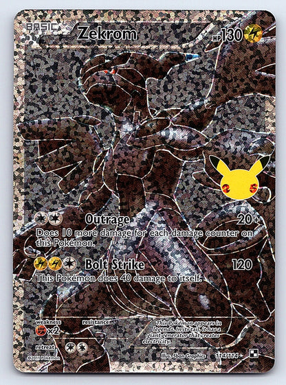 Zekrom 114/114 – Celebrations: Classic Collection