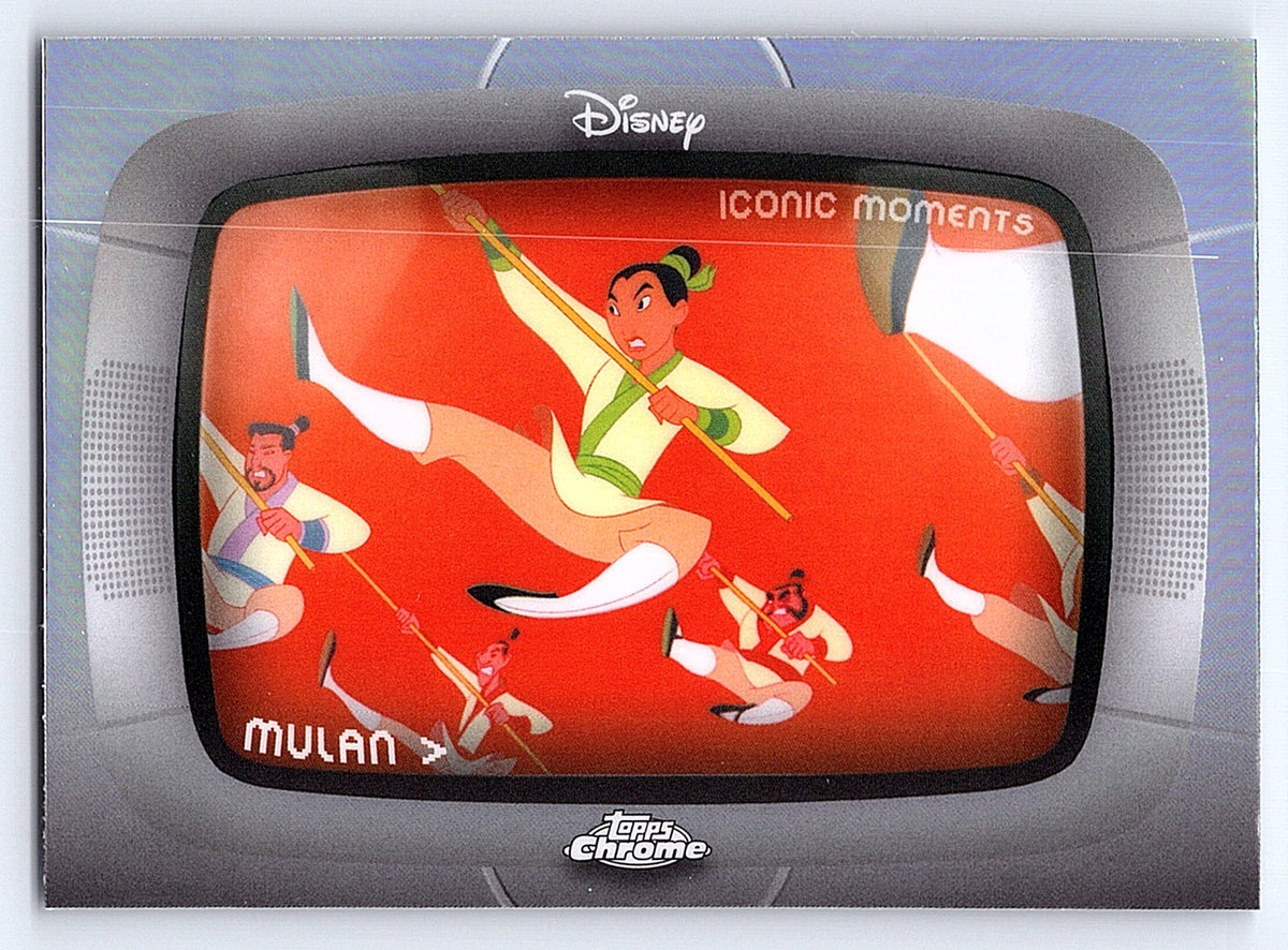 I'll Make a Man Out of You #IM 14 Iconic Moments — Topps Chrome Disney Iconic Mo
