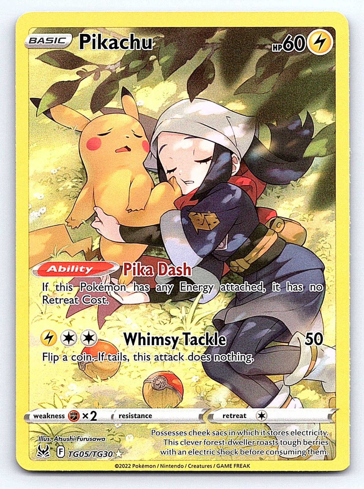 Pikachu TG05/TG30 – SWSH11: Lost Origin Trainer Gallery
