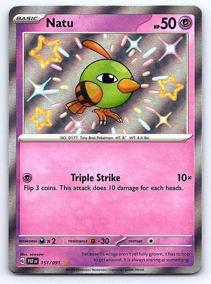 Natu 151/091 – SV: Paldean Fates