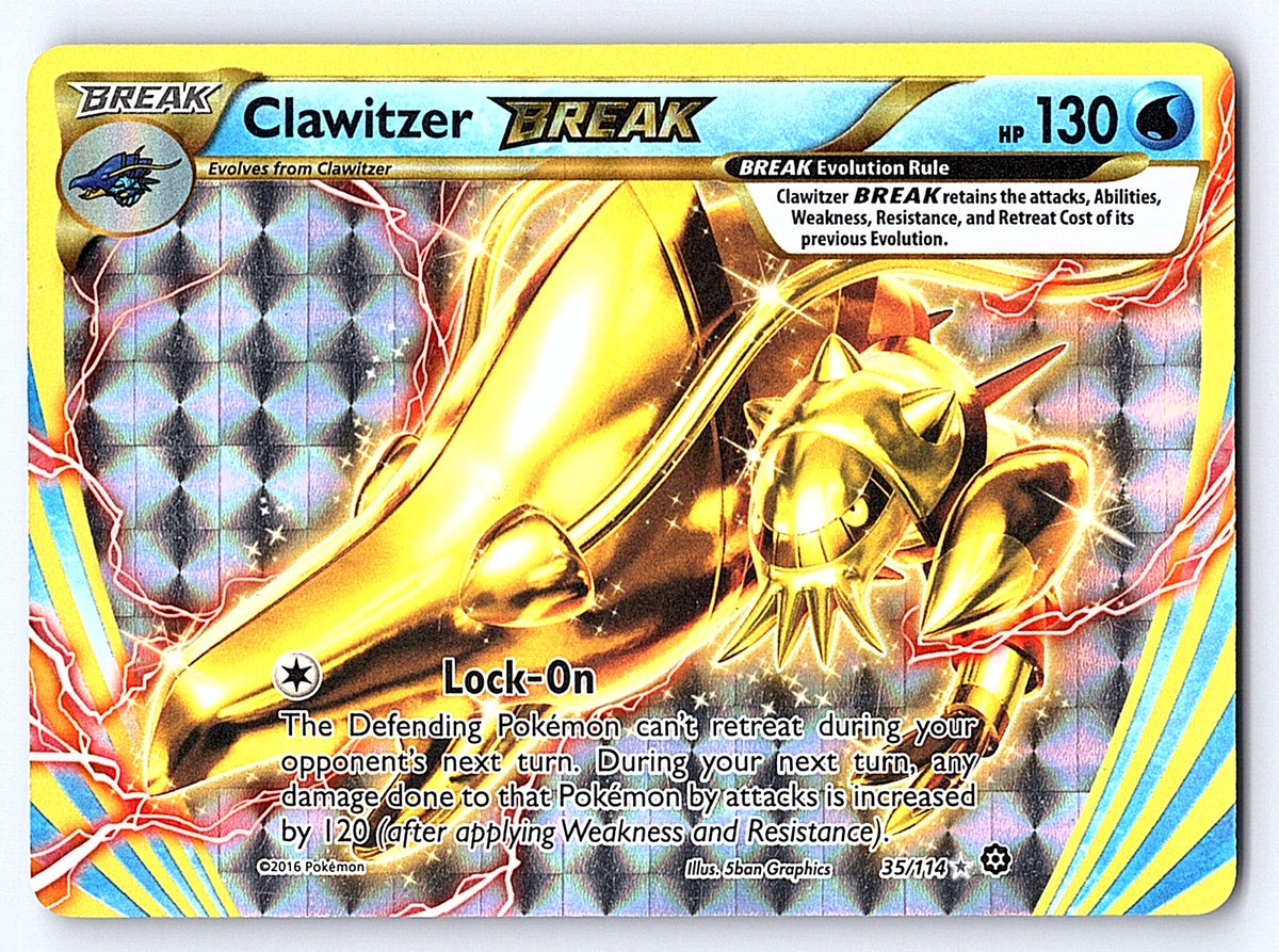 Clawitzer BREAK 35/114 – XY - Steam Siege