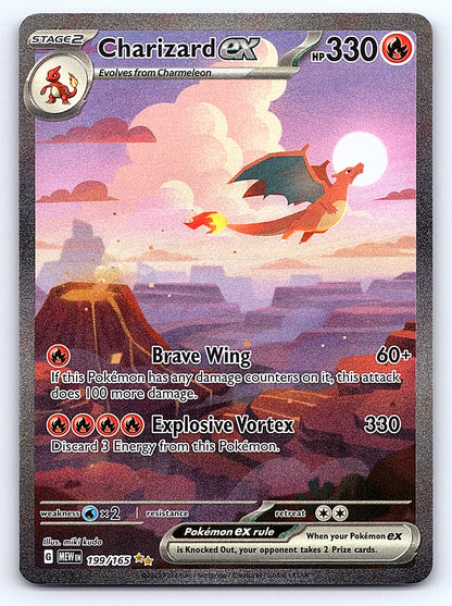 Charizard ex 199/165 – SV: Scarlet & Violet 151