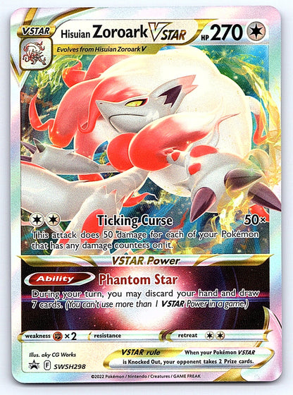 Hisuian Zoroark VSTAR SWSH298 – SWSH: Sword & Shield Promo Cards