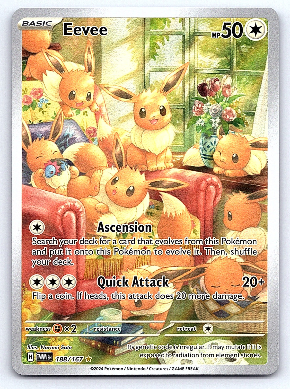 Eevee 188/167 – SV06: Twilight Masquerade