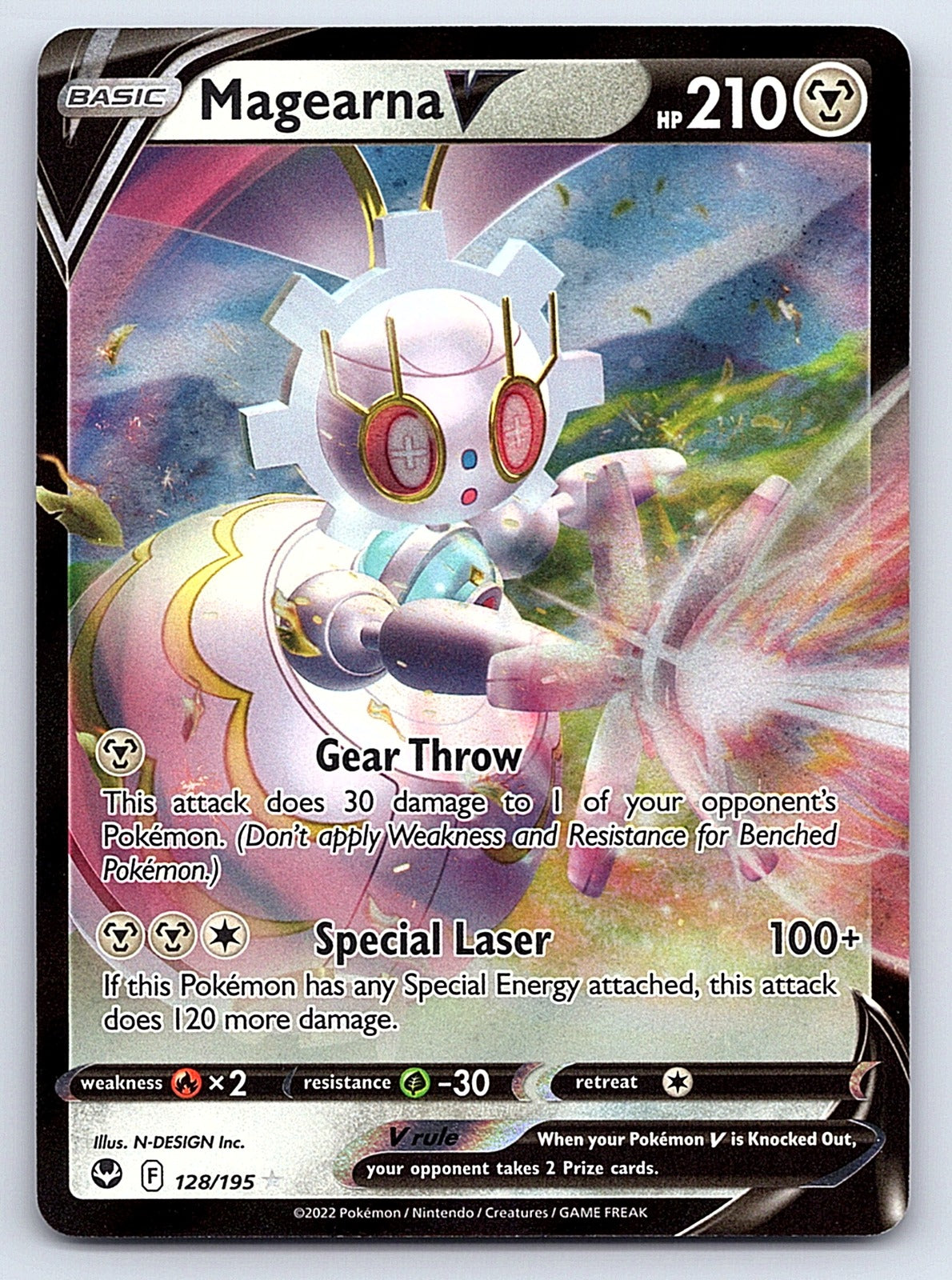 Magearna V 128/195 – SWSH12: Silver Tempest