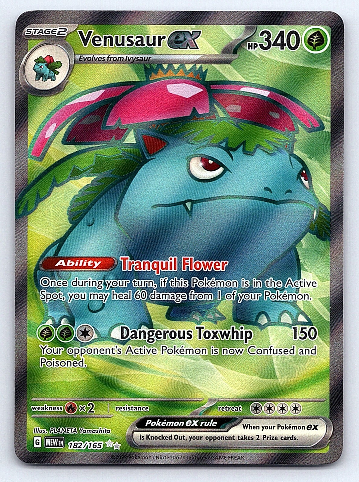 Venusaur ex - 182/165 – SV: Scarlet & Violet 151