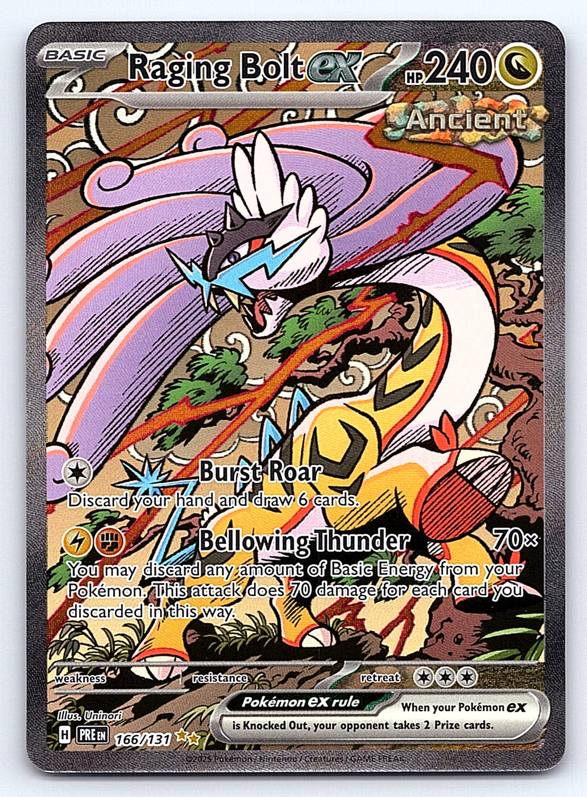 Raging Bolt ex 166/131 – SV: Prismatic Evolutions