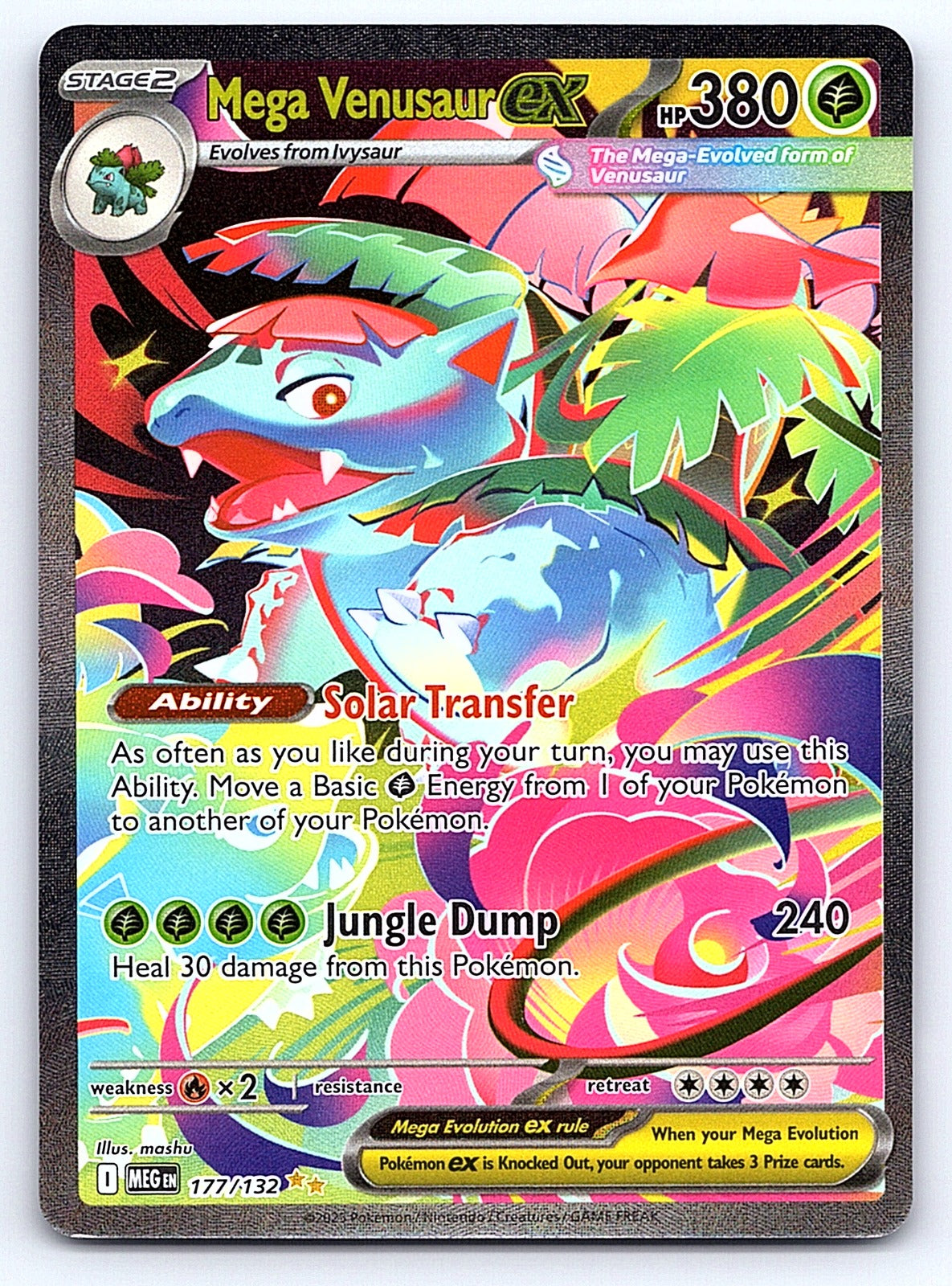 Mega Venusaur ex 177/132 – ME01: Mega Evolution