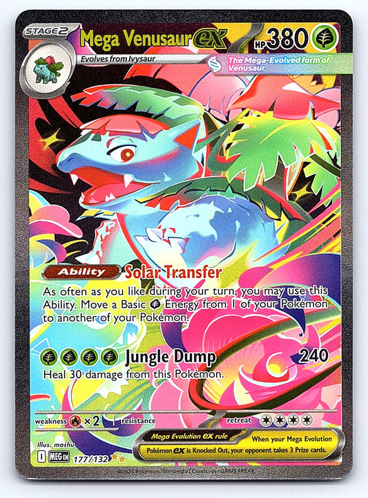 Mega Venusaur ex 177/132 – ME01: Mega Evolution