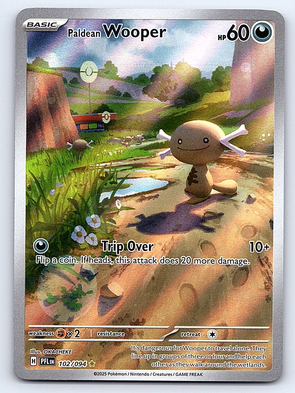 Paldean Wooper 102/094 – ME02: Phantasmal Flames
