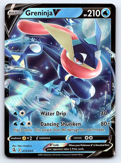 Greninja V 073/264 – SWSH08: Fusion Strike