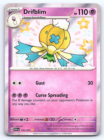 Drifblim 156/091 – SV: Paldean Fates