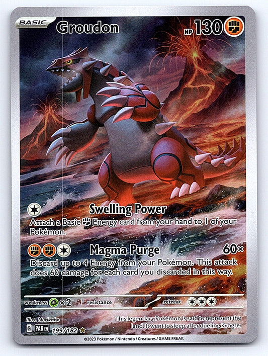 Groudon 199/182 – SV04: Paradox Rift