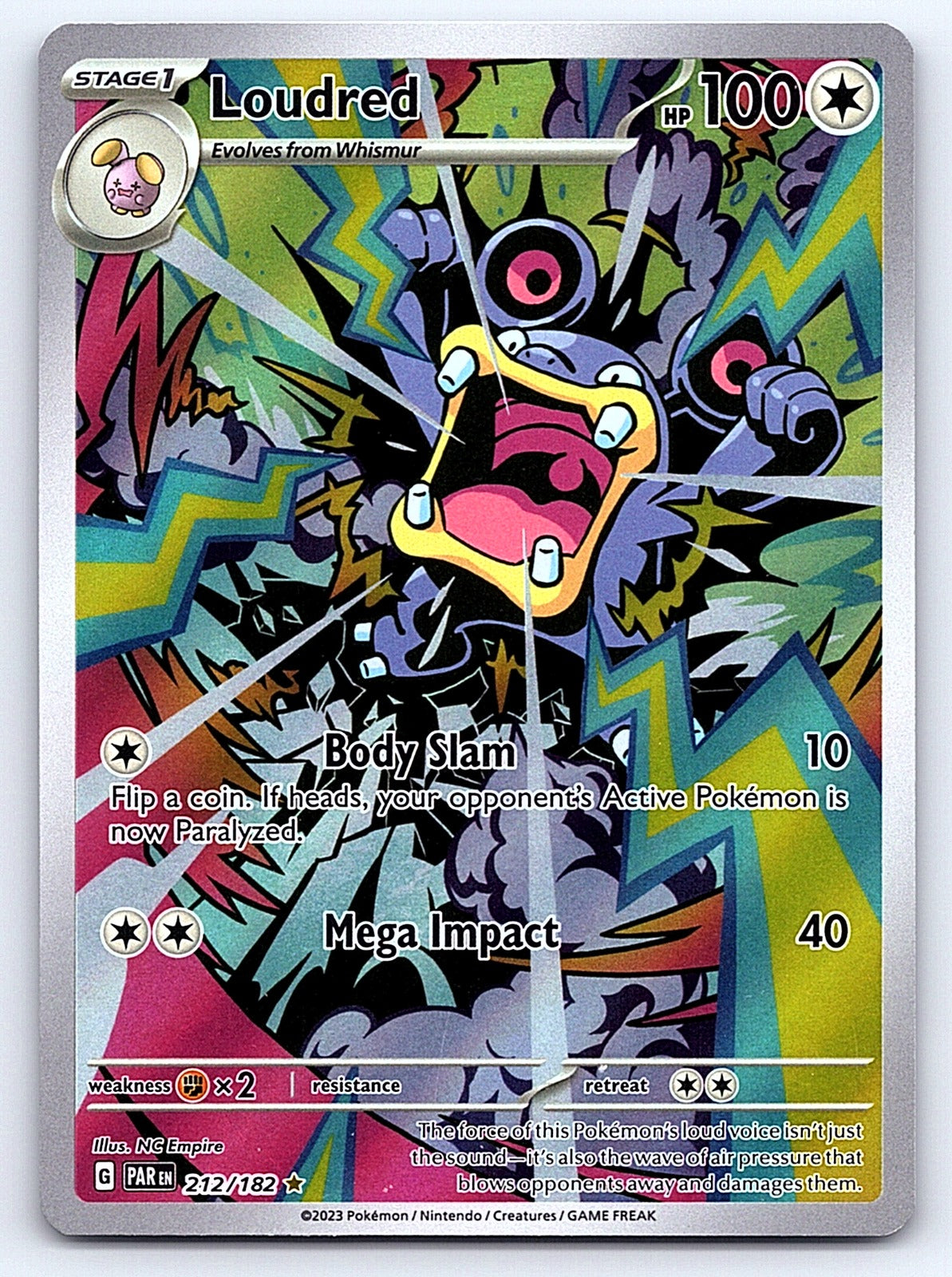 Loudred 212/182 – SV04: Paradox Rift