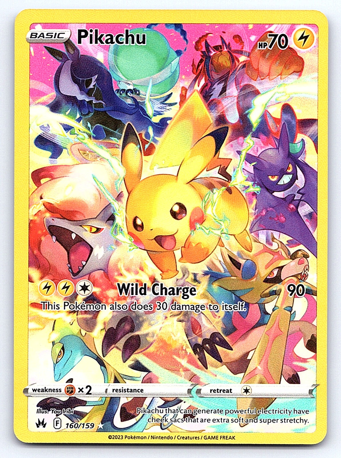 Pikachu (Secret) 160/159 – SWSH: Crown Zenith