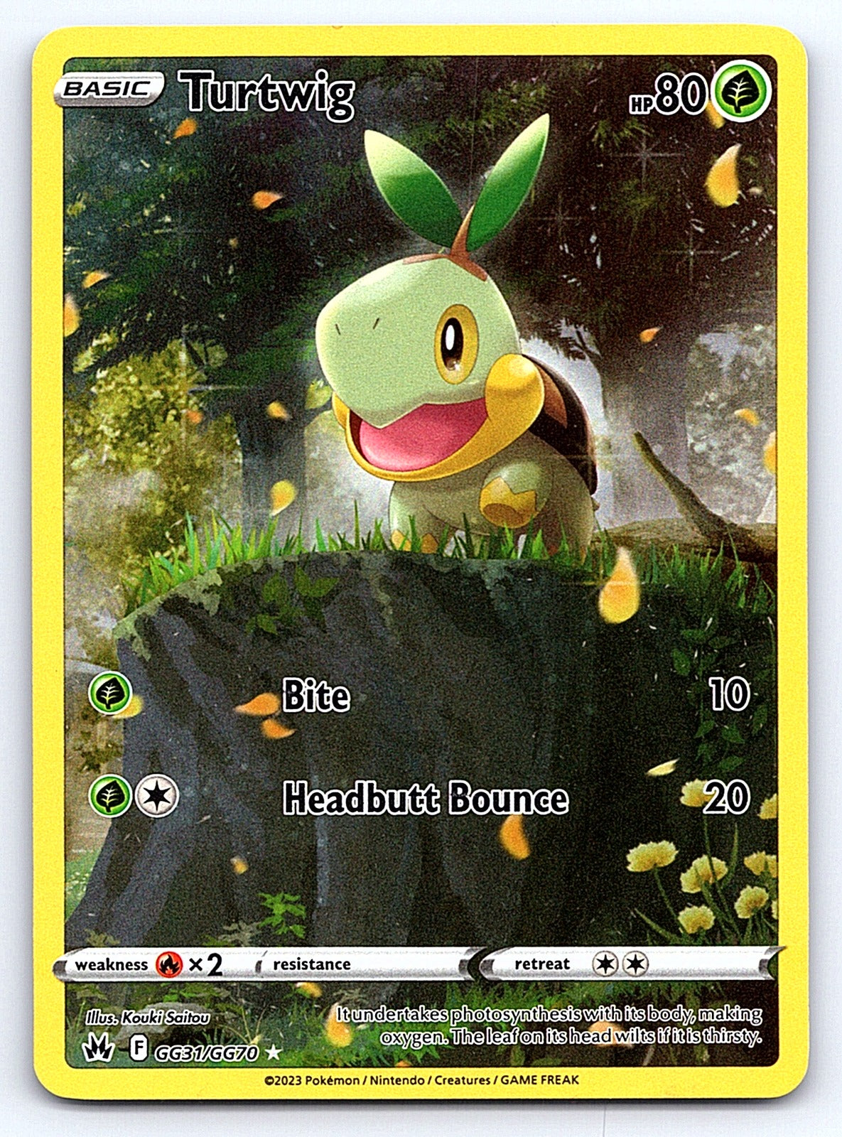 Turtwig GG31/GG70 – SWSH: Crown Zenith: Galarian Gallery