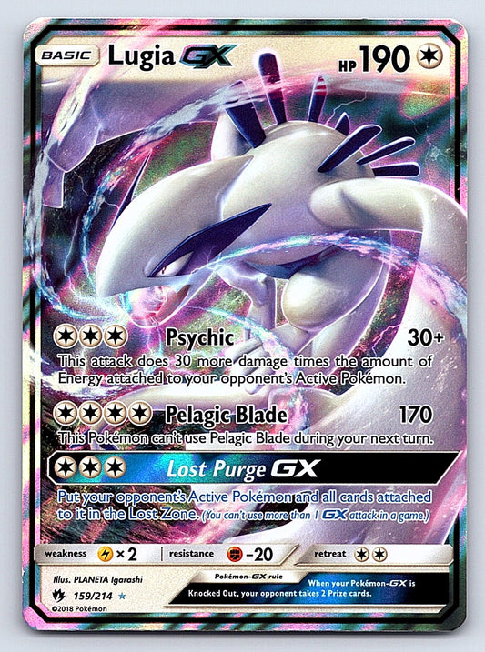 Lugia GX 159/214 – SM - Lost Thunder