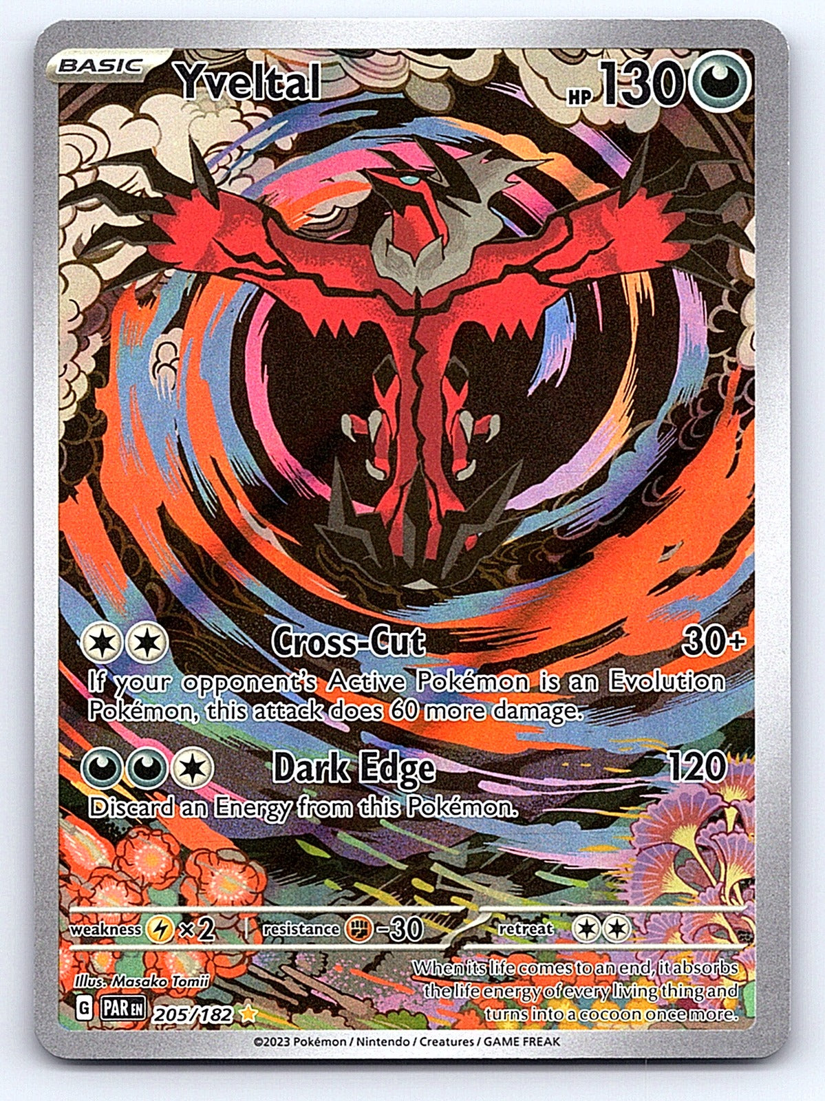 Yveltal 205/182 – SV04: Paradox Rift