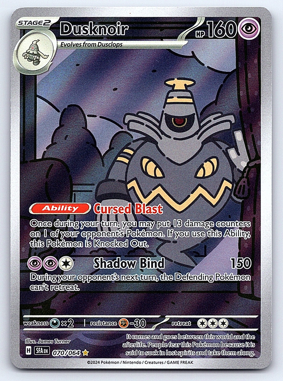 Dusknoir 070/064 – SV: Shrouded Fable