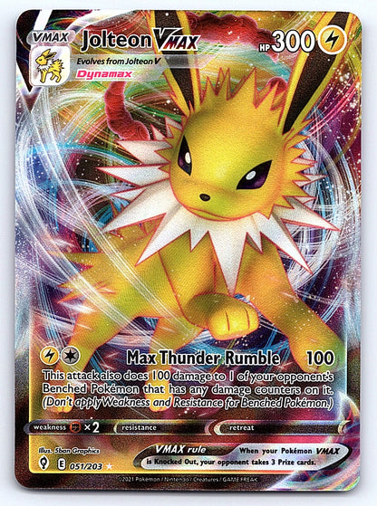 Jolteon VMAX 051/203 – SWSH07: Evolving Skies