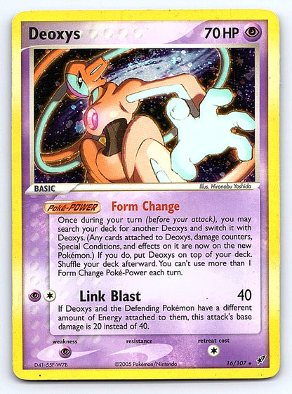 Deoxys (EX Deoxys) 016/107 – Deck Exclusives