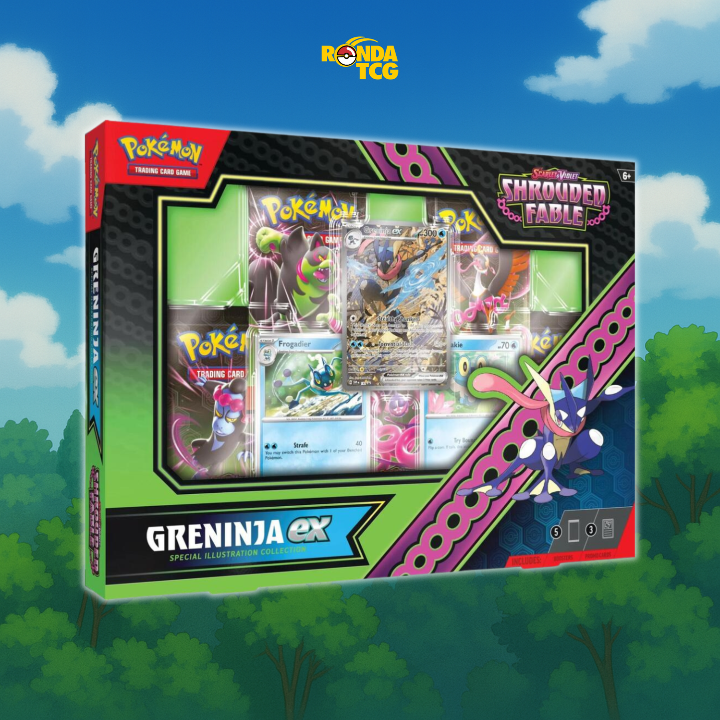 Shrouded Fable Greninja ex Special Illustration Collection